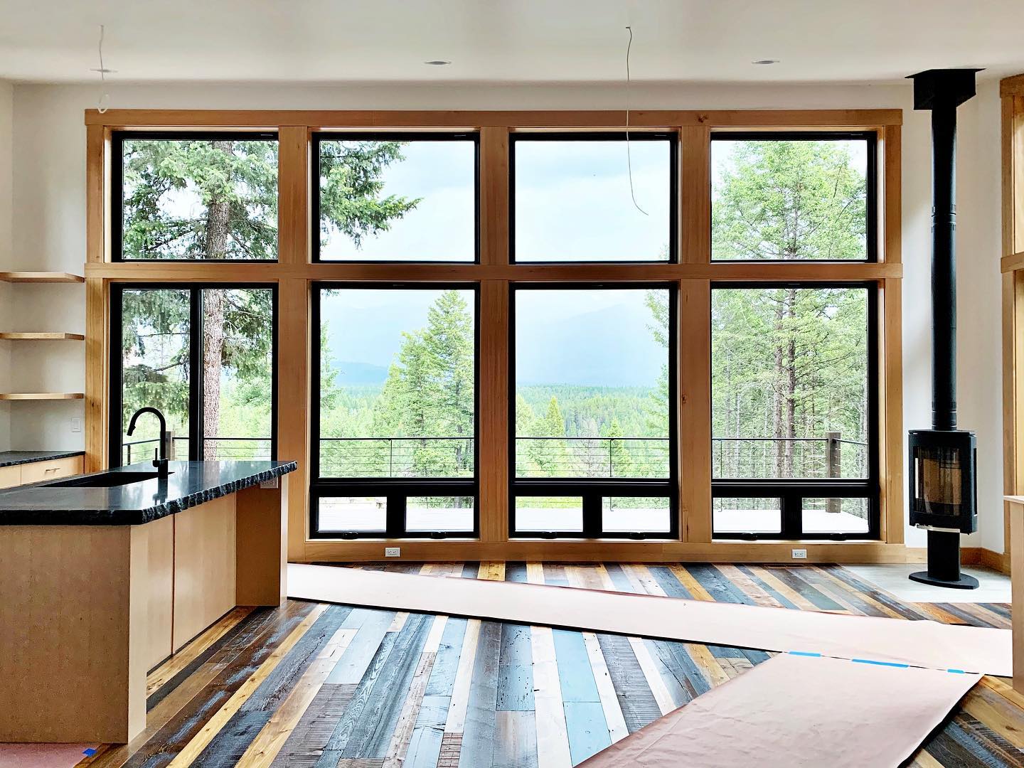 Room with a view whitefish custom home builder