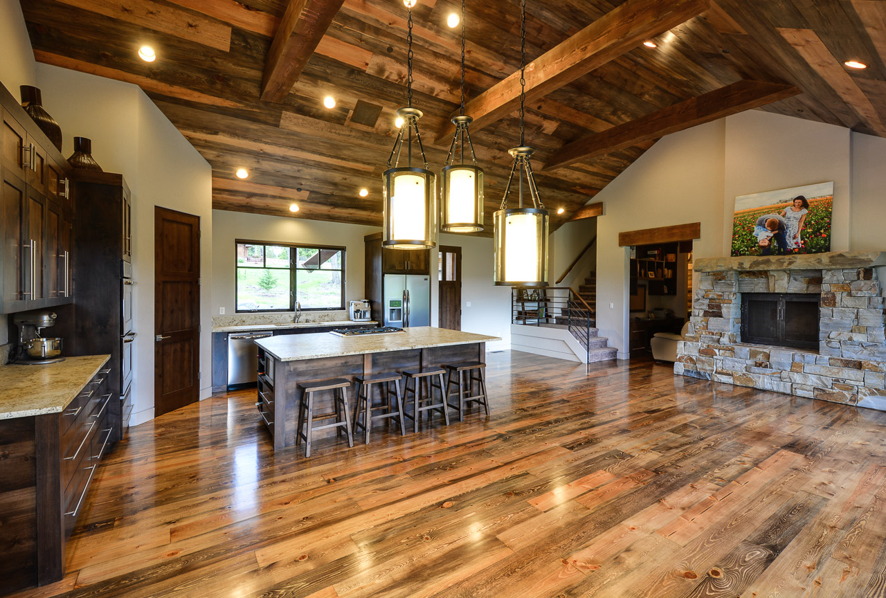 The First Creek custom home in The Timbers at Whitefish