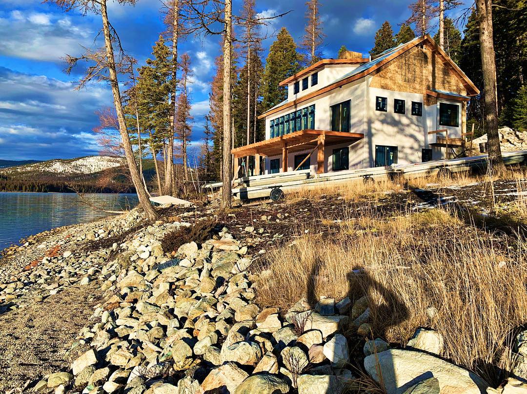 Doesn’t feel much like the longest day of the year (and I’m fine with that ) whitefish custom home builder