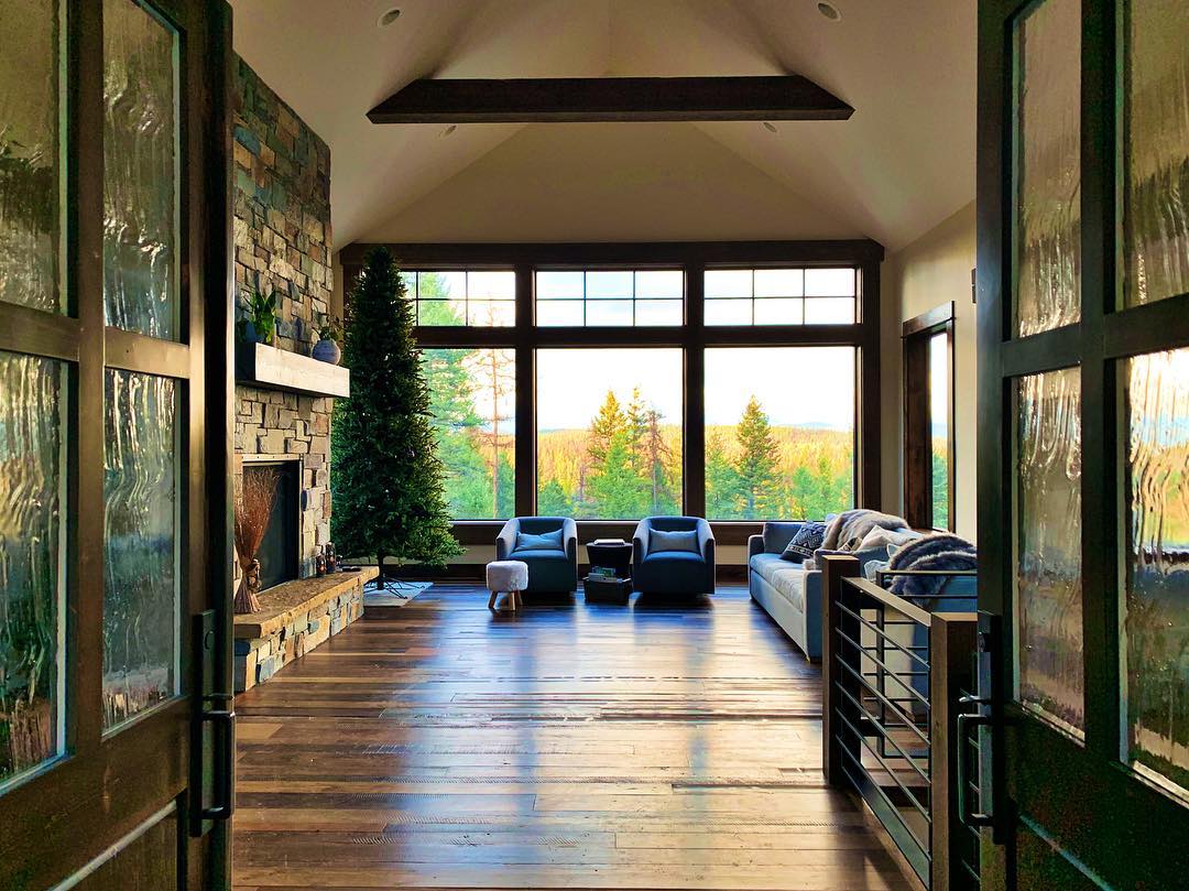 You can imagine living here too...can’t you?? Ok, you can’t actually live here (it’s already taken!!) but you get the idea!!! whitefish custom home builder