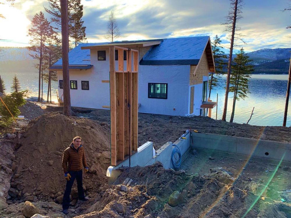 Ashley Lake Whitefish Custom Home Builder with new custom homes