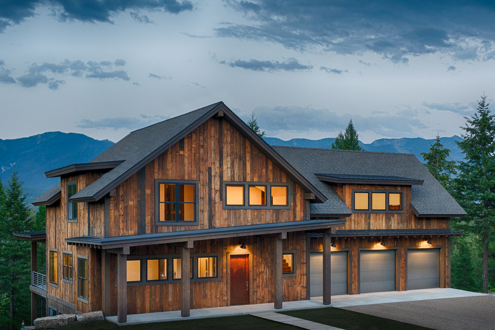The Red Lodge Custom Home Bigfork Montana 