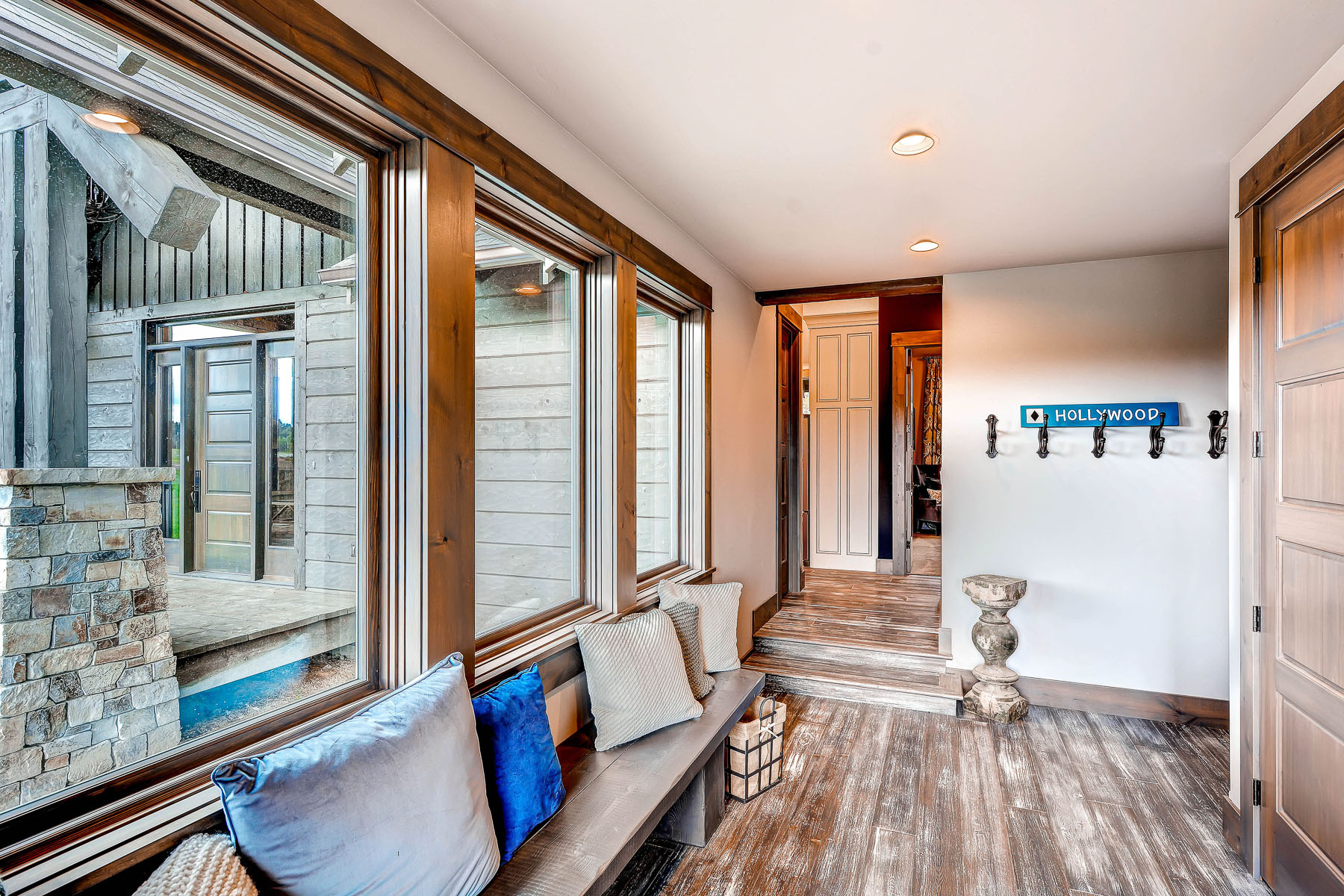 The Hollywood custom home whitefish lake river