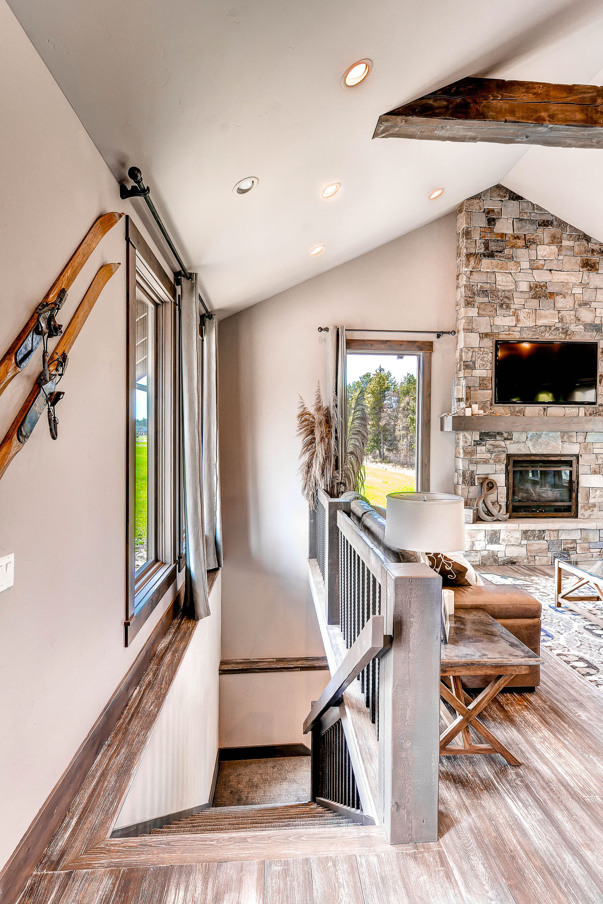 The Hollywood custom home whitefish lake river