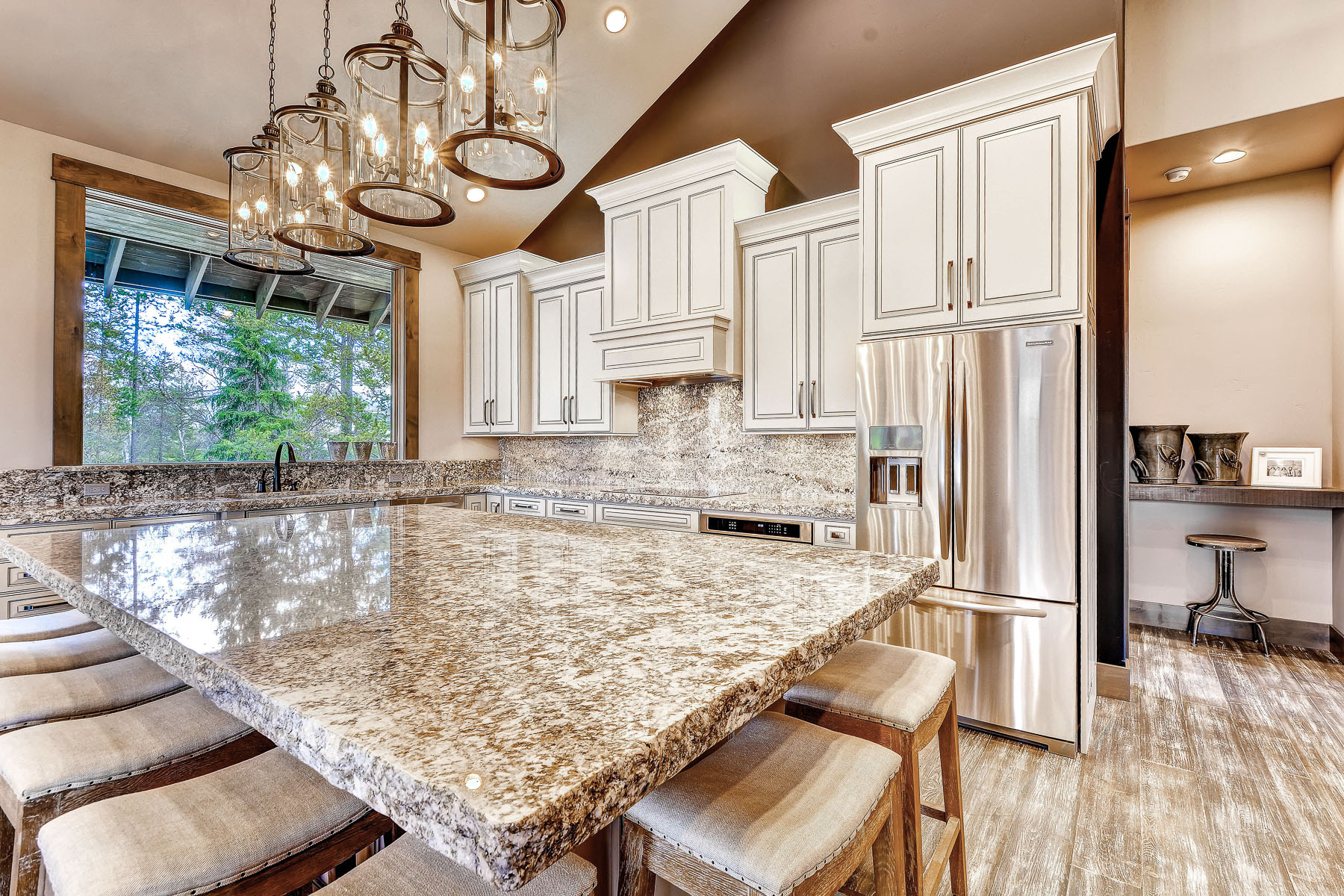 The Hollywood custom home whitefish lake river