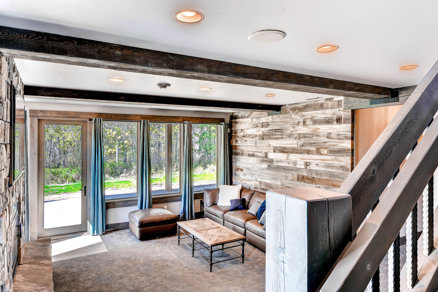 The Hollywood custom home whitefish lake river