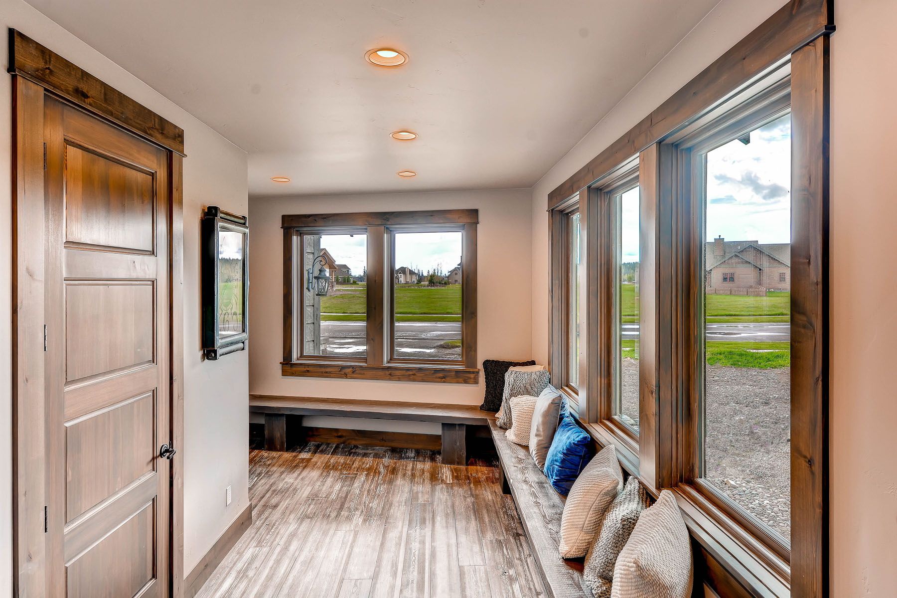 The Hollywood custom home whitefish lake river